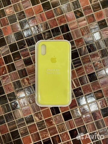 Чехол на iPhone X и XS силикон новый