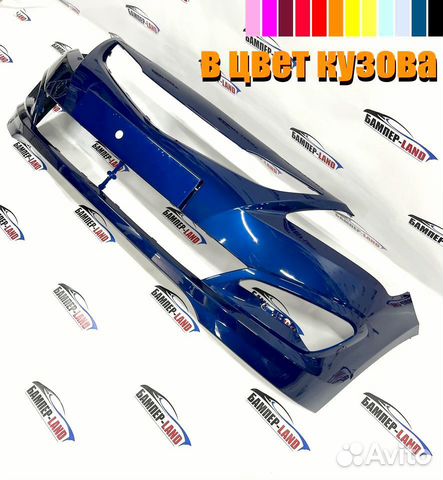 Бампер передний Хендай Солярис 14-17 Новый любой ц