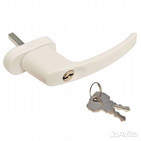 Ручка оконная с замком