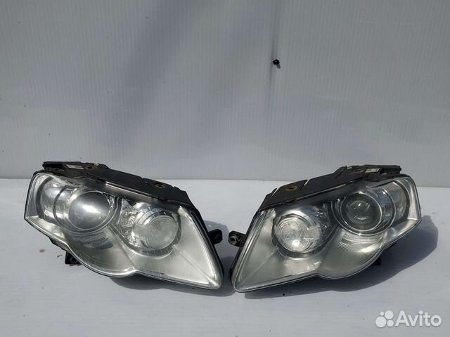 Фары VW Passat B6 адаптивный ксенон