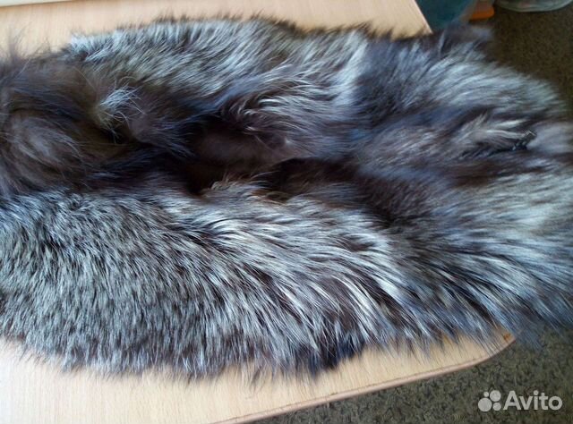 Воротник из чернобурки