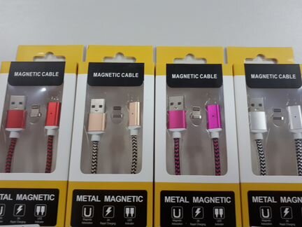 USB-Lightning кабель магнитный для iPhone