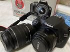 Зеркальный фотоаппарат Canon 1200d+2 объектива объявление продам