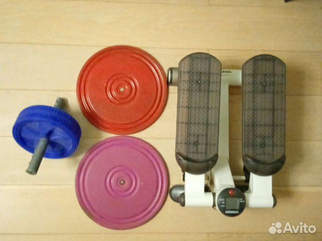 Тренажёр топпер Ролик для пресса диск