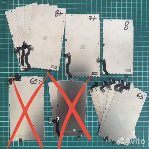 Пластина 3D Touch ID шлейф iPhone 6s/6s+/7/7+/8/SE