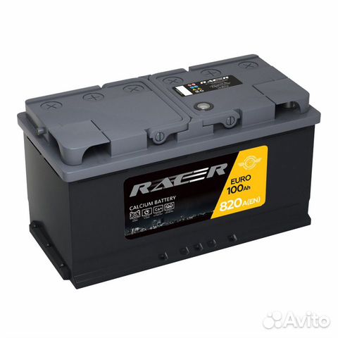 Аккумулятор Racer GT 100Ач обратная полярность