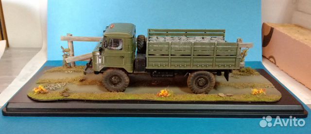 Виньетка Горький-66, 1/43. Ручная работа