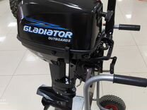 Лодочный мотор Gladiator 9.8 +доставка бесплатно