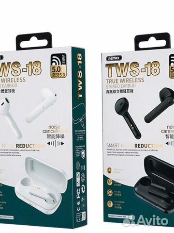 Блютуз-гарнитура remax TWS-18
