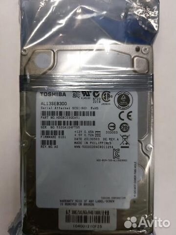 Жесткий диск 300GB AL13SEB300