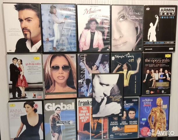 DVD клипы концерты лицензия