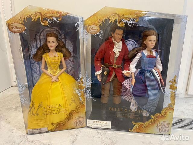Disney Белль и Гастон, красавица и чудовище куклы