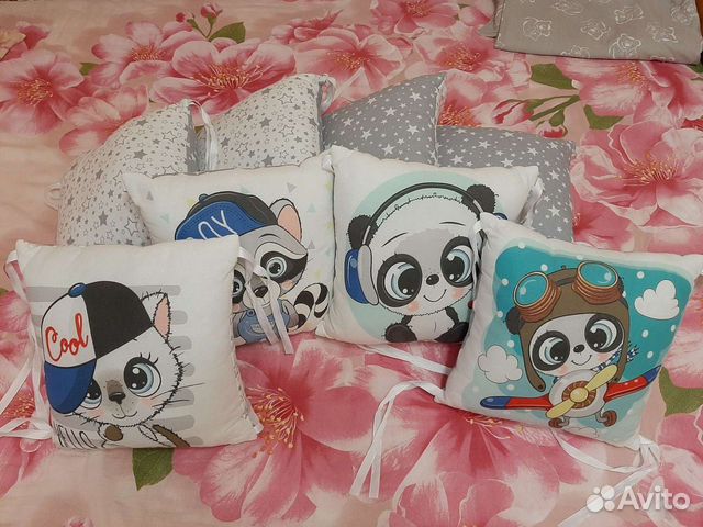 Бортики подушки