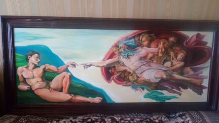 Микеланджело Буонарроти: Сотворение Адама