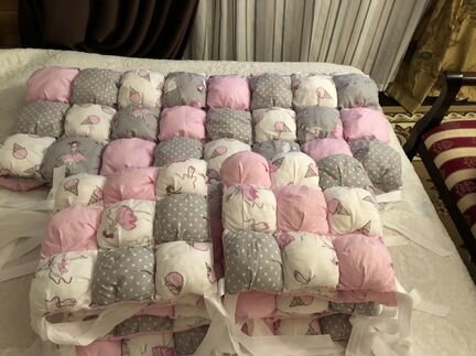 Бортики в детскую кроватку