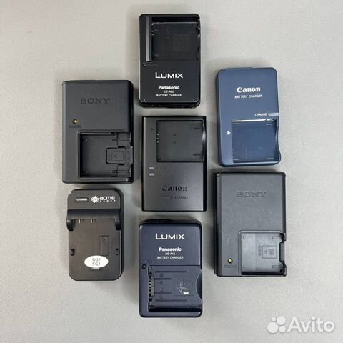 Зарядные устройства для фотоаппаратов