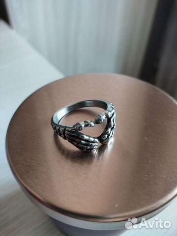 Мужское кольцо 21 размера, кольцо скелет руки