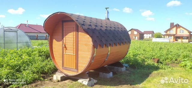 Баня бочка под ключ цена ижевск фото Бани Бочки из Алтайского Кедра купить в Краснодаре, цена 153 000 руб. Объявления