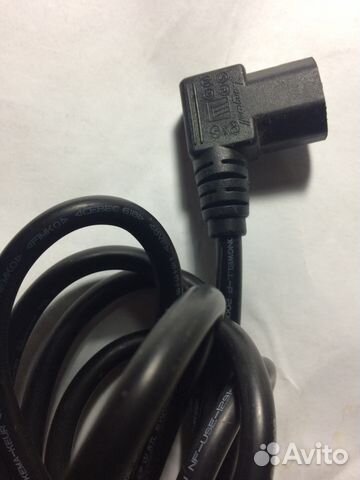 Кабель для весов угловой 220в длина 4 метра