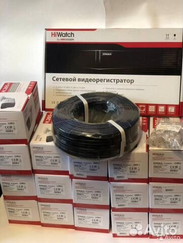 Комплект видеонаблюдения IP Hiwatch 16 камер 2мп