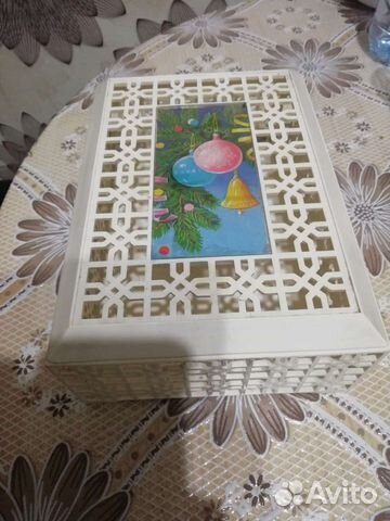 Шкатулка новогодняя СССР