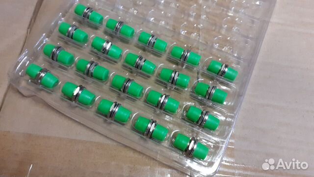 Адаптер оптический проходной FC/APC, SM