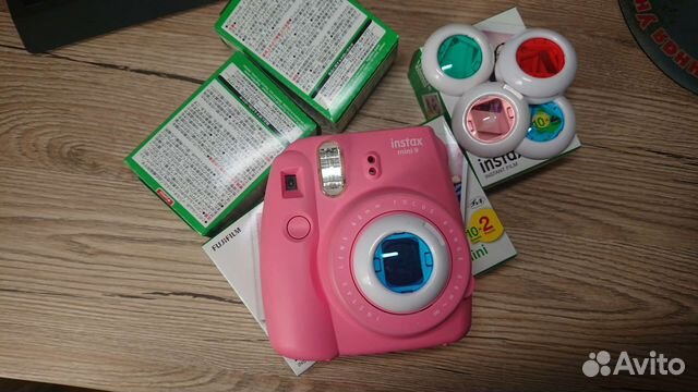 Fujifilm instax mini 9 аренда продажа розовый