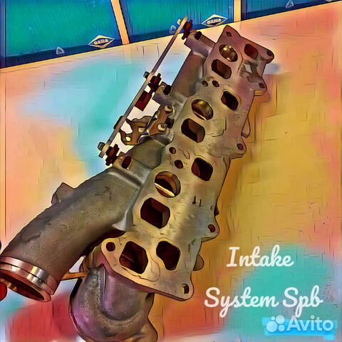 Впускной коллектор на Мерседес М642 3.0TDI ML
