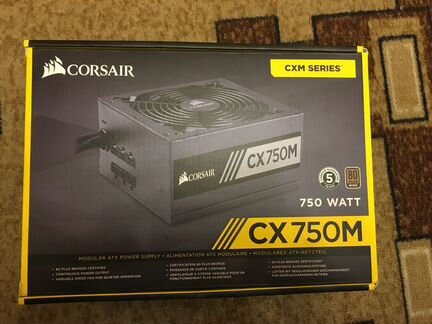 Блок питания corsair cx750m