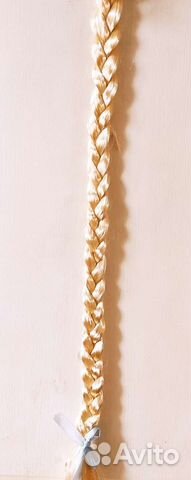 Коса для Снегурочки или Рапунцель длина 100 см