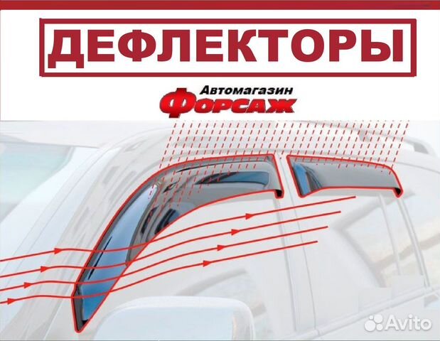 Дефлекторы окон (ветровики) citroen C4