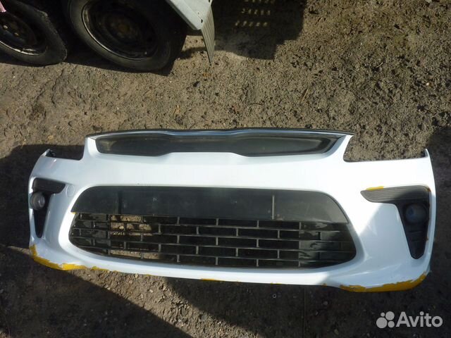 Бампер в сборе передний Kia Rio 4 Дорестайлинг