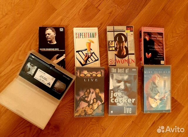 Музыка на видеокассетах VHS