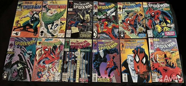 Комиксы человек-паук на английском языке english