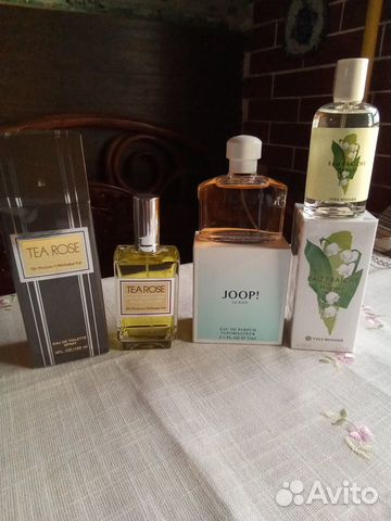 P.Workshop Tea Rose,YV Rocher, Joop Femme, Le Bain