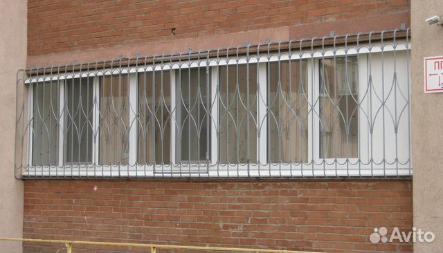 Решетки на окна на лоджии N 1075
