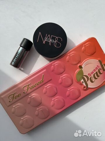 Тени пигмент хайлайтер MAC TooFaced nars
