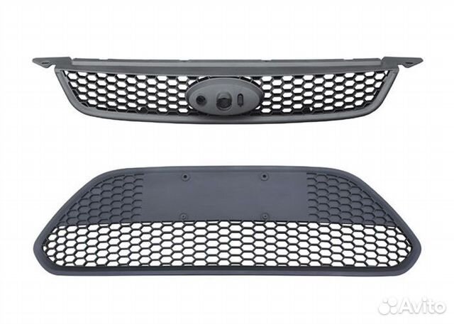 Решетка (соты) радиатора и бампера форд фокус 2