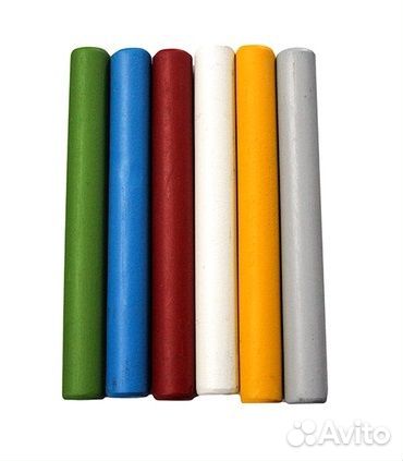 Эстафетные палочки дерево (набор 6 шт)