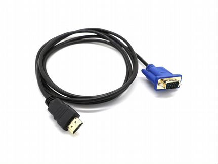 Кабель hdmi-VGA неактивный от 1м до 5м