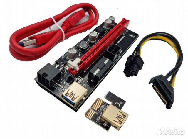 Райзер pci-e 009s (остаток 15 шт)