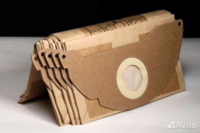 Фильтр-мешки бумажные Karcher для WD2 5 шт