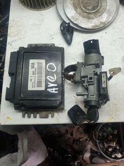 Эбу Chevrolet Aveo T200 + замок зажигания B12S1