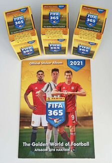 Panini fifa 365 2021 - Альбом и 3 блока