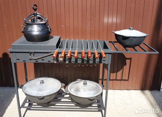 Мангал толстостенный