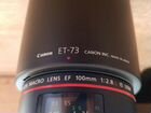 Объектив Canon EF 100 mm 1:2.8 L IS USM объявление продам