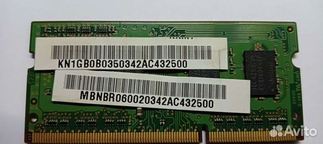 Память для ноутбука DDR3 samsung 1 Gb