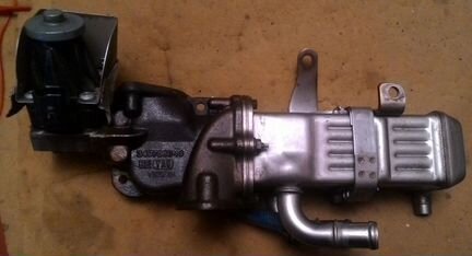 Клапан Егр в сборе с охладителем