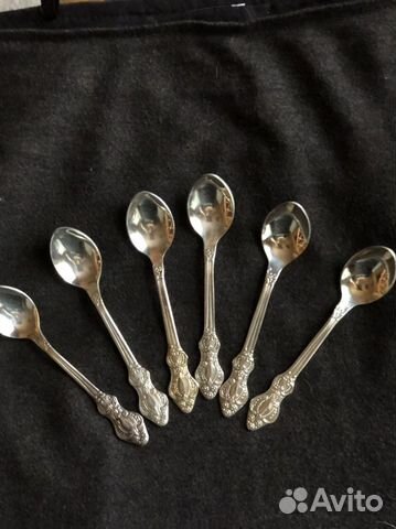 Набор кофейных ложек,мельхиор г Реж