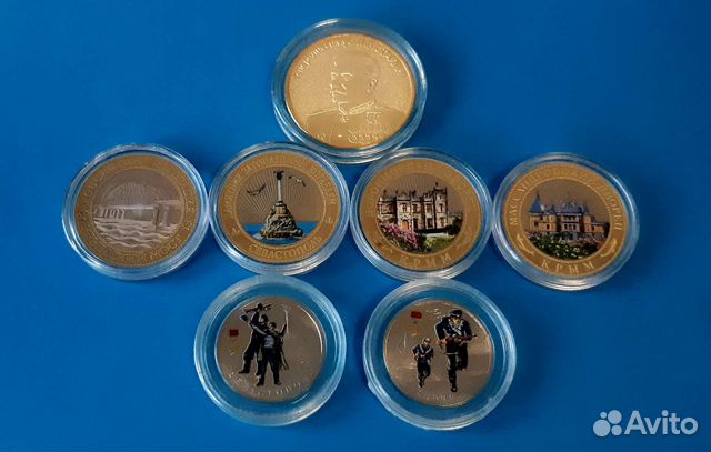 Сувенирные монеты. Крым. Сталин